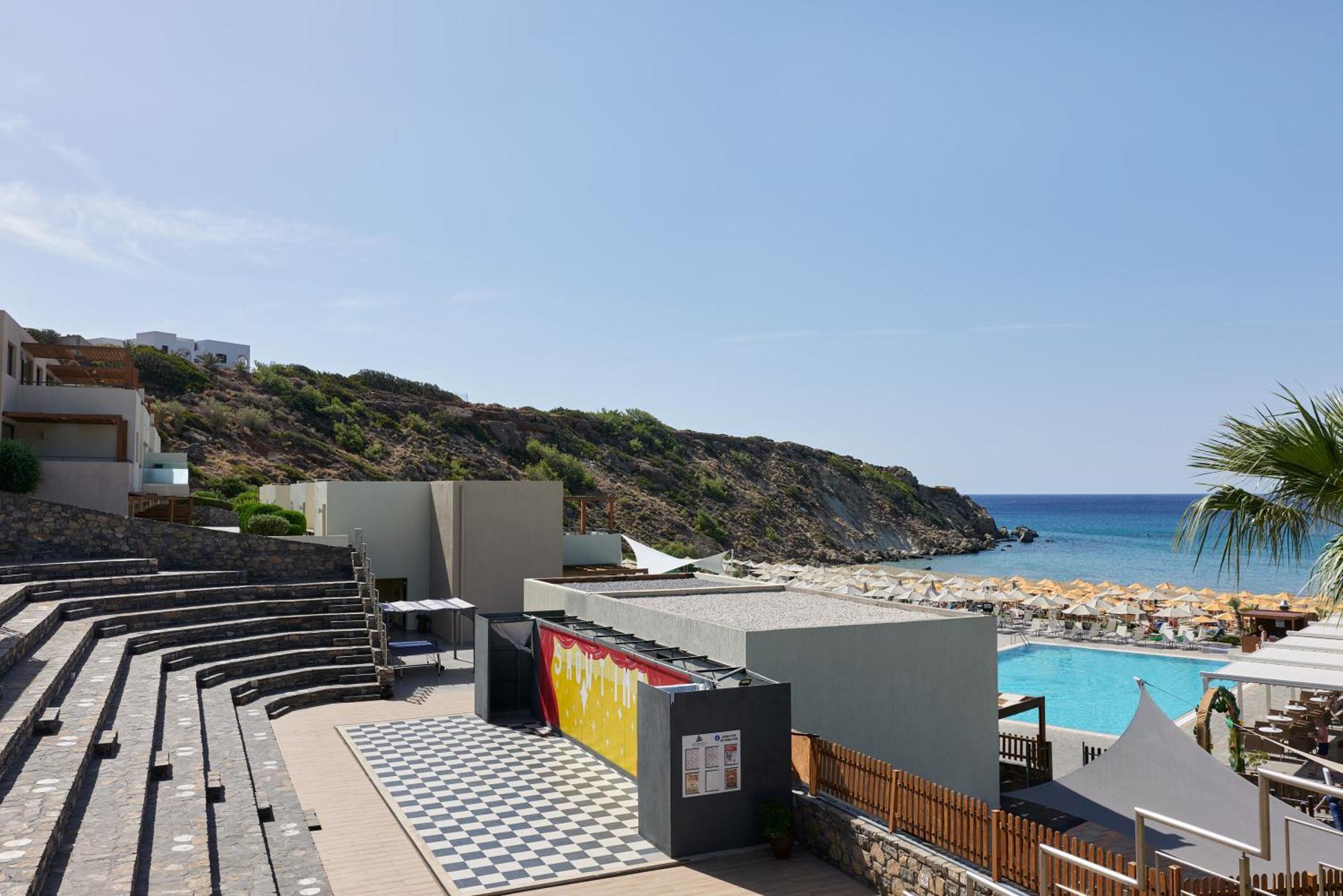 Atlantica Mikri Poli Crete Hotel Makriyialos Bagian luar foto