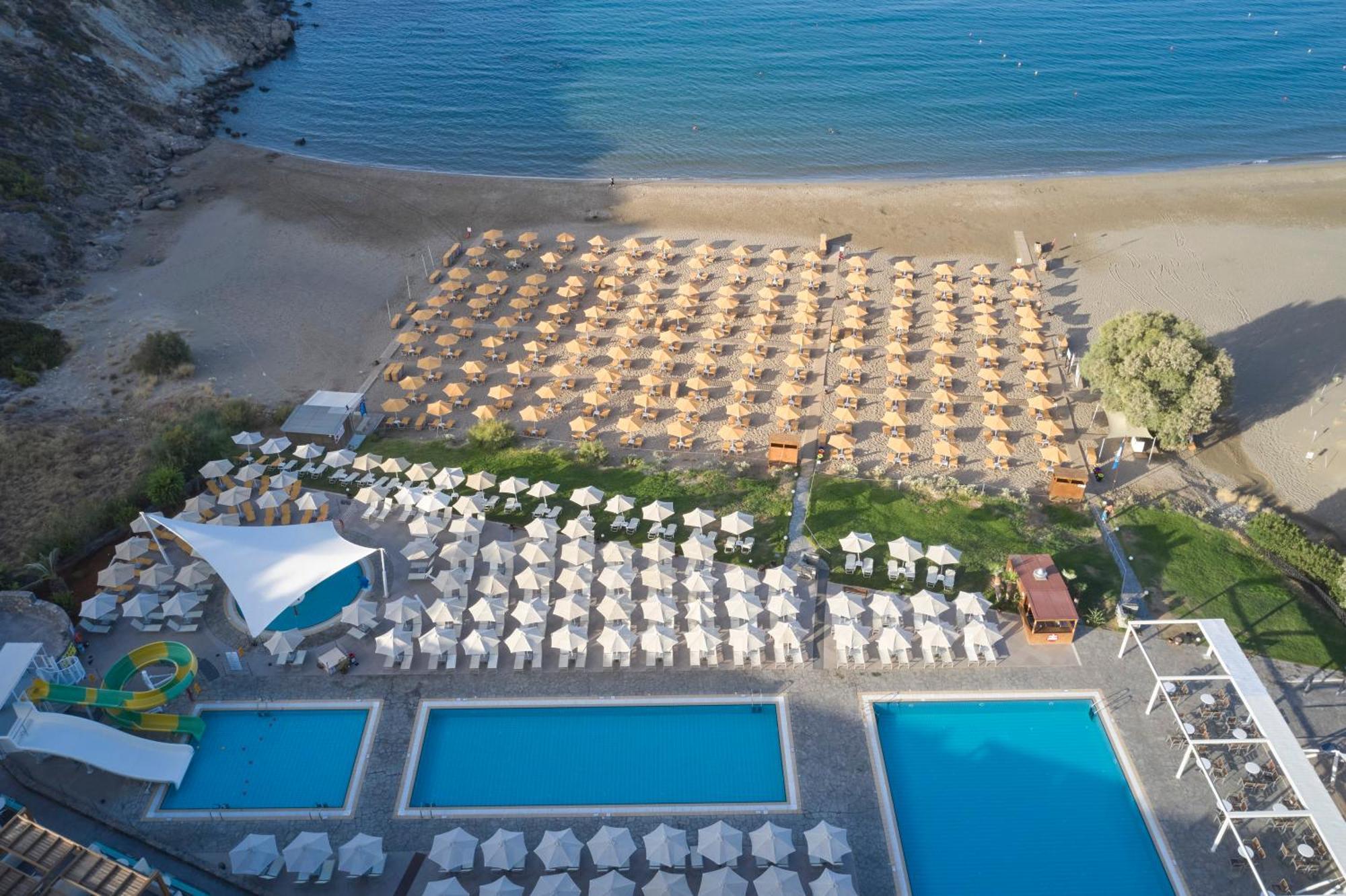 Atlantica Mikri Poli Crete Hotel Makriyialos Bagian luar foto